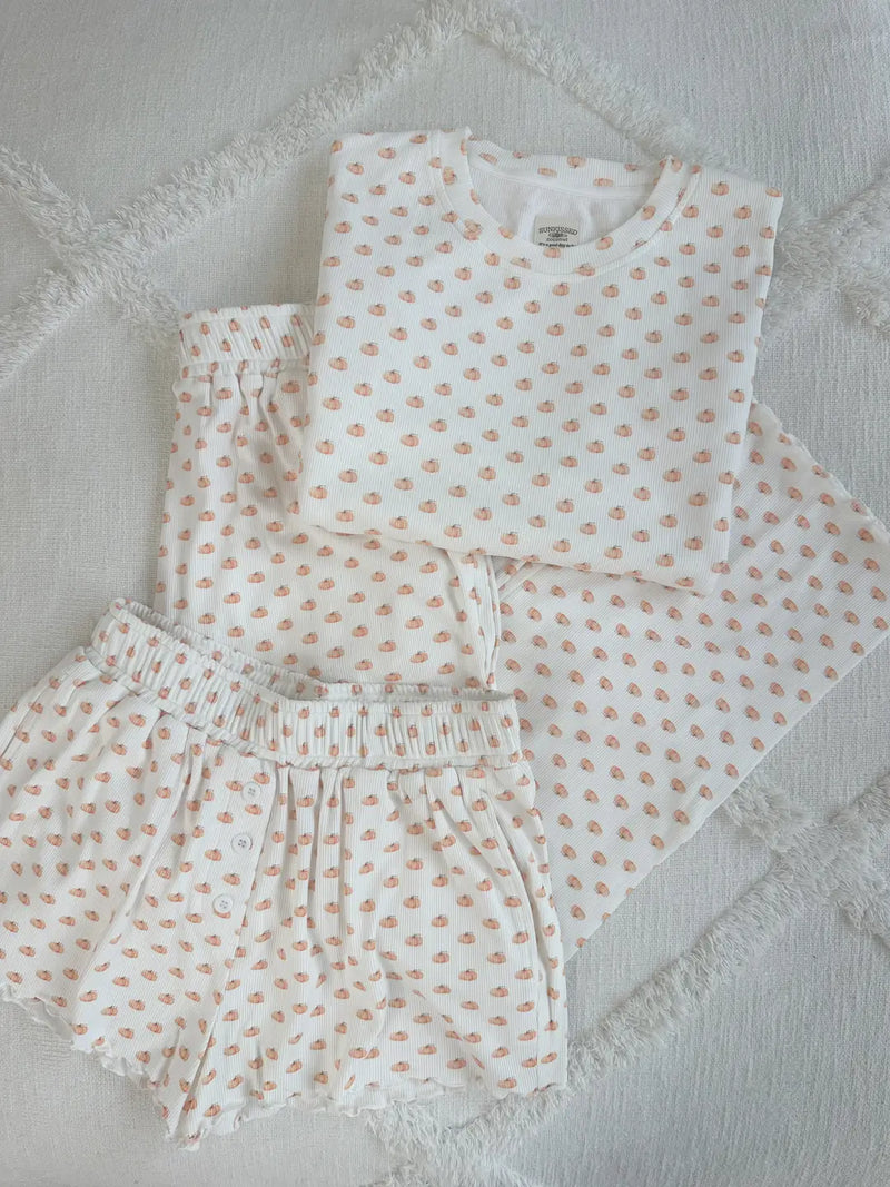 Pumpkin Fall Autumn Pajama Pants