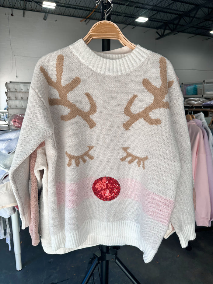Reindeer sweater