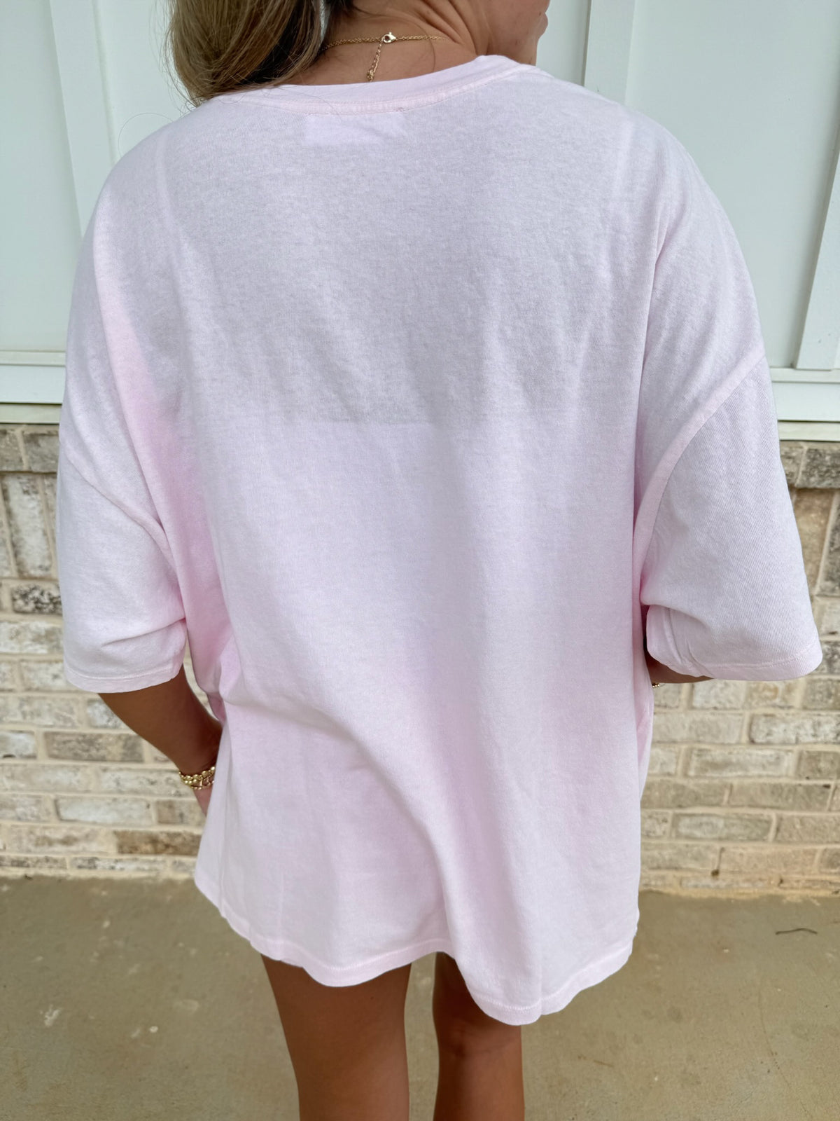 Light Weight Light Pink Tee