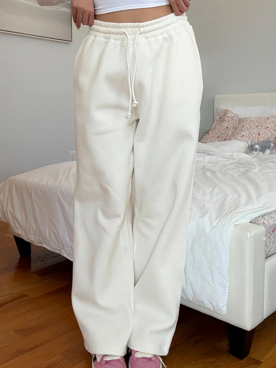 Sunkissedcoconut Plush Signature Flare Sweatpants