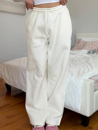 Sunkissedcoconut Plush Signature Flare Sweatpants