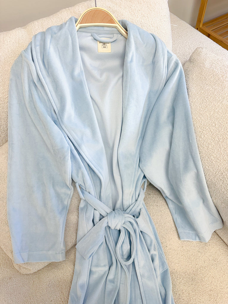 Light Blue Dream Hotel Robe