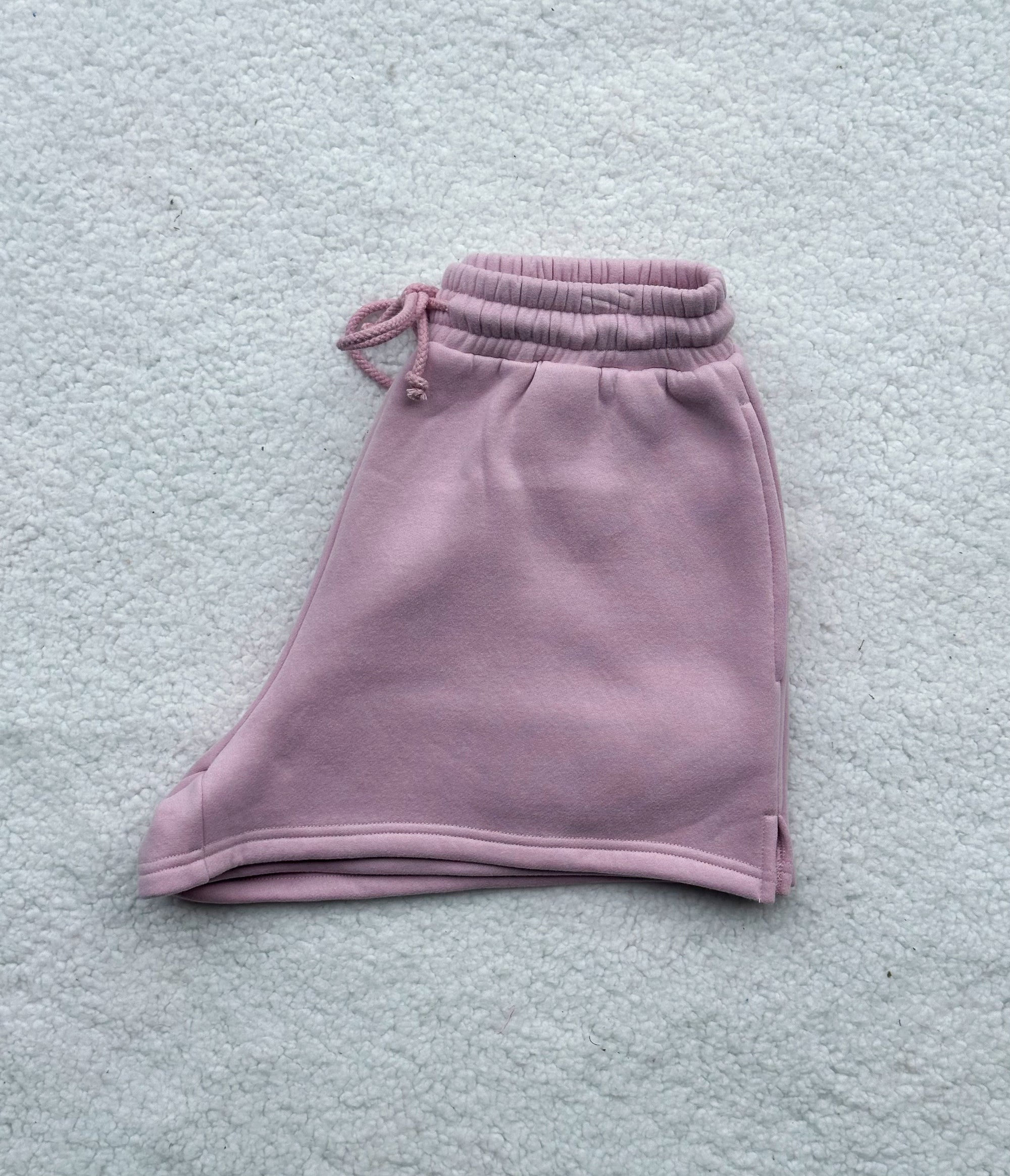 Mauve Mist Basic Blank Shorts