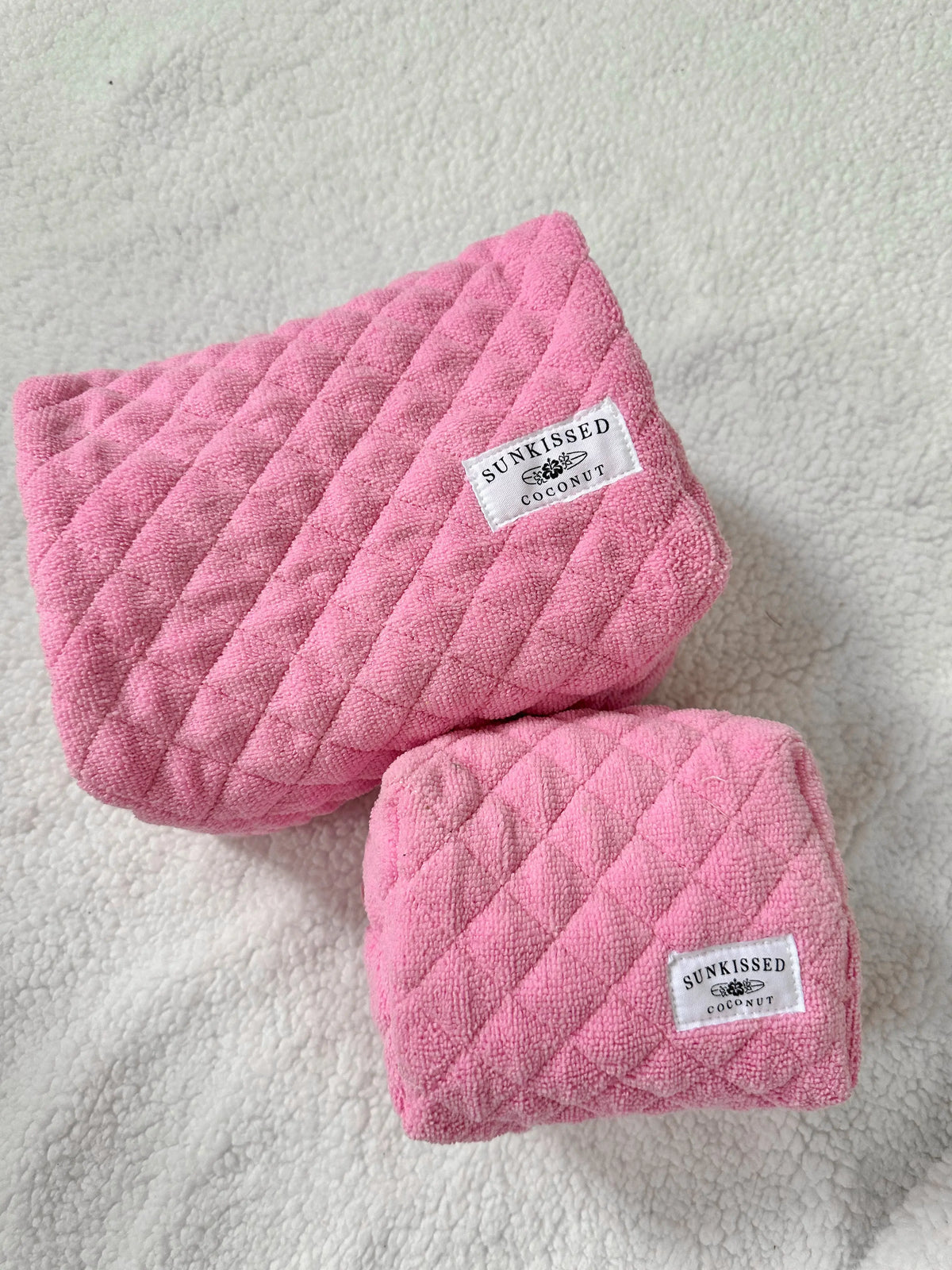 Small Olivia Quilted Handmade Travel Bag