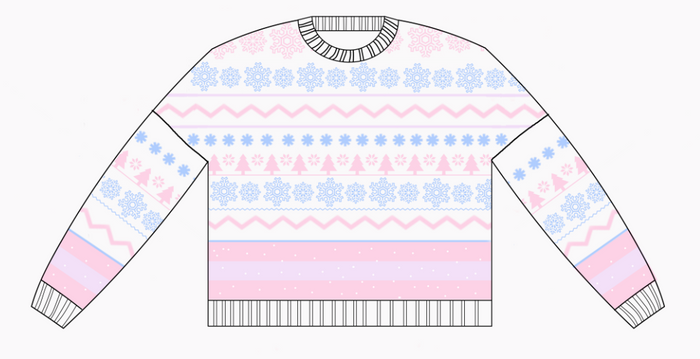 Icelandic Lights Winter Sweater