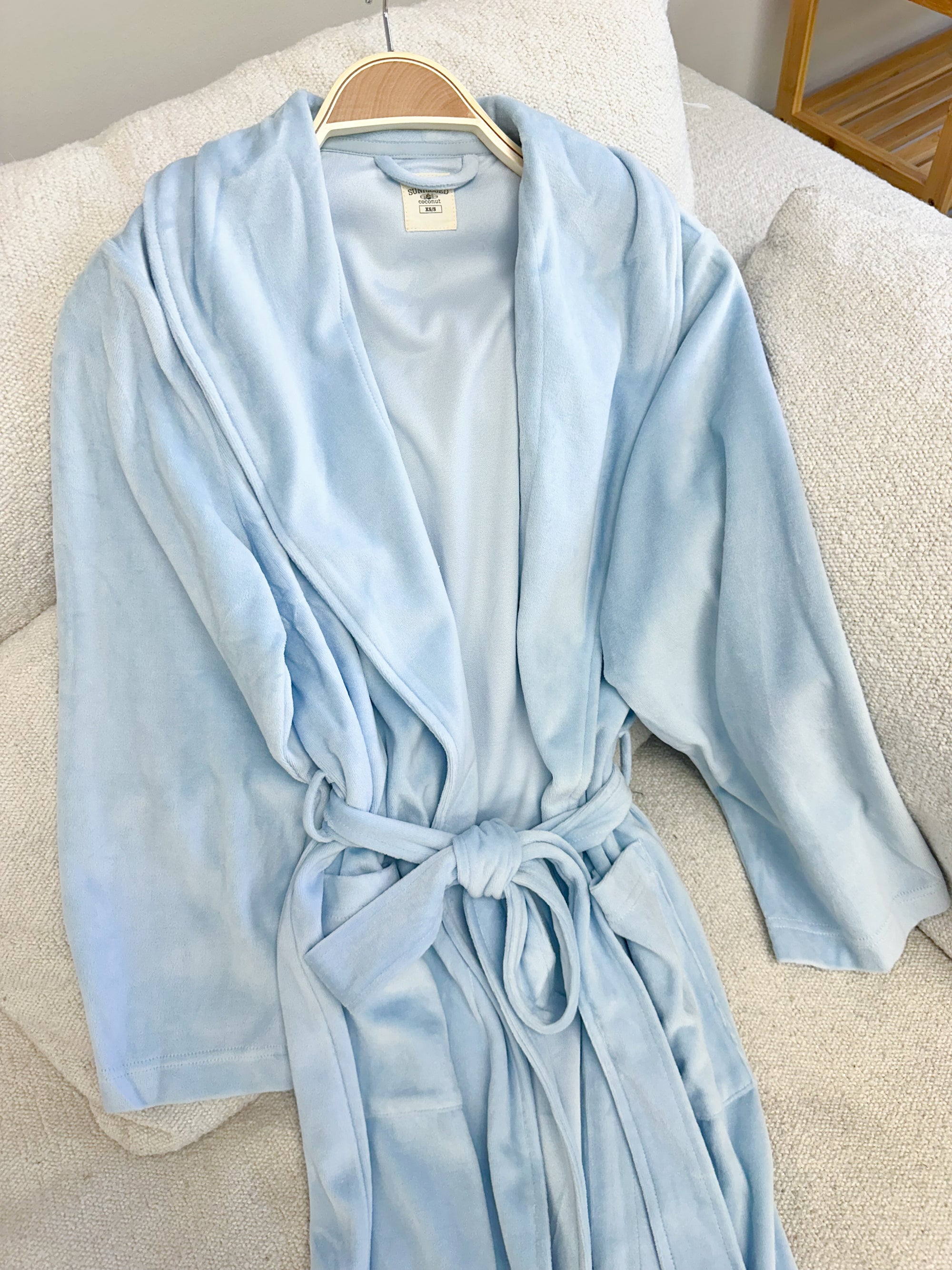 Light Blue Dream Hotel Robe