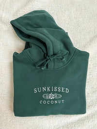 Sunkissedcoconut Embroider Oversized Hoodie