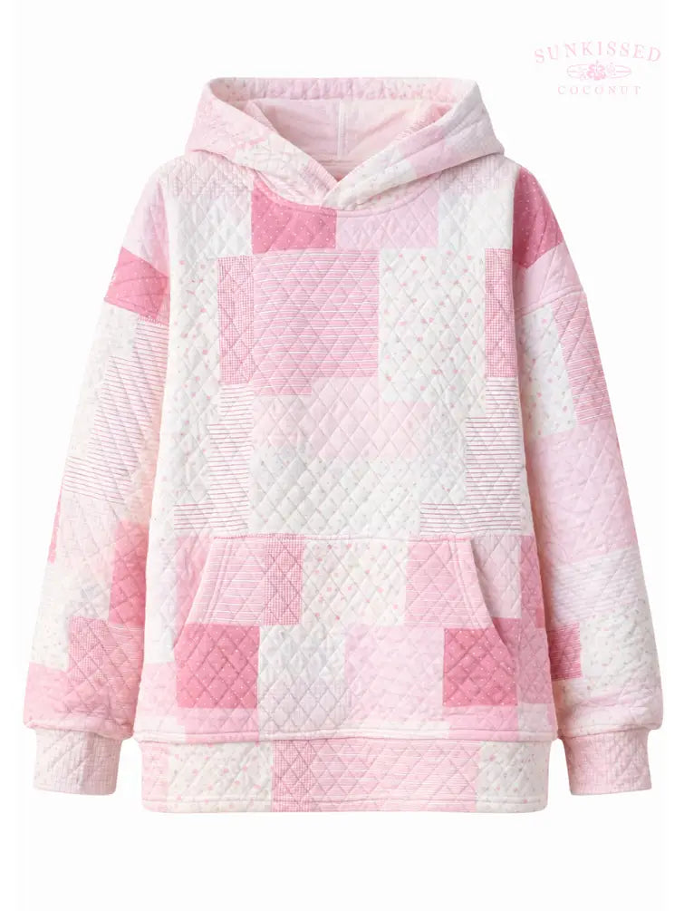 Margo Quilted Patchwork Hoodie
