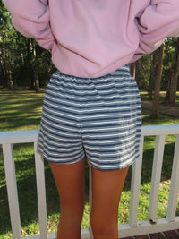 Billie Striped Loungewear Shorts