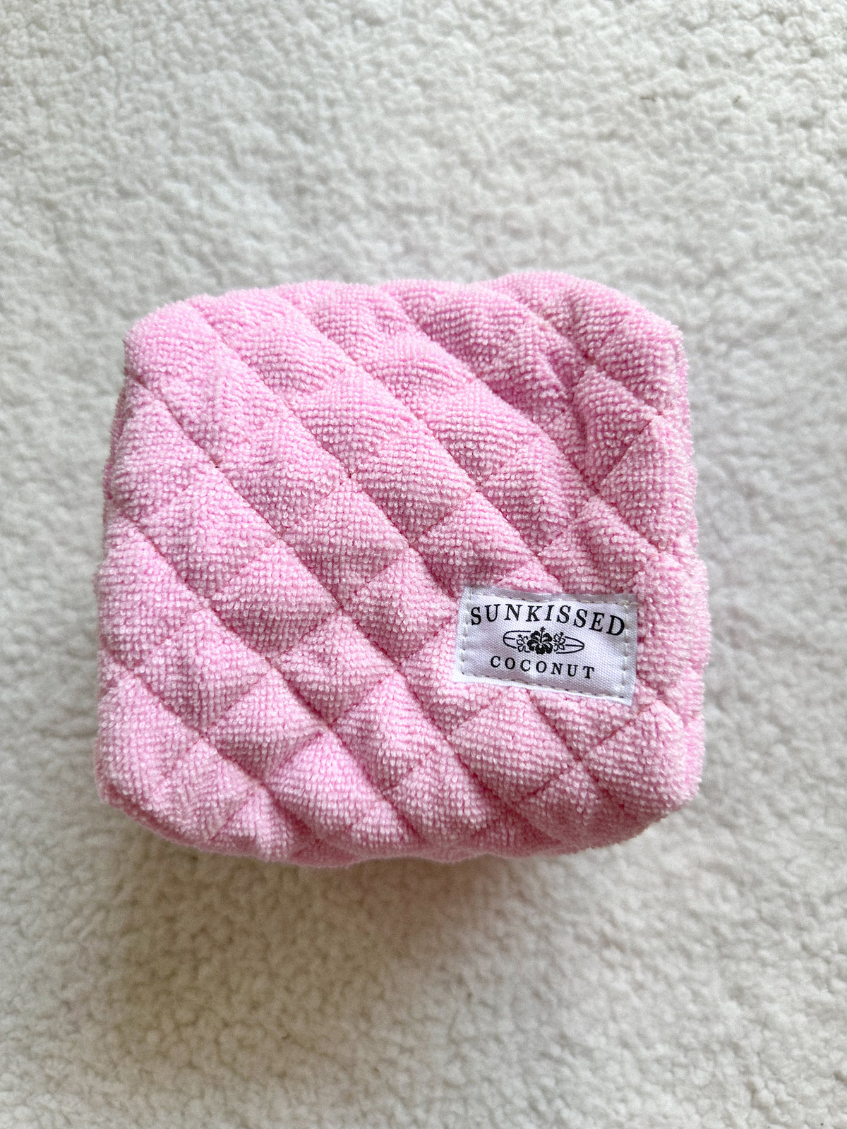 Small Poppi Quilted Handmade Travel Bag