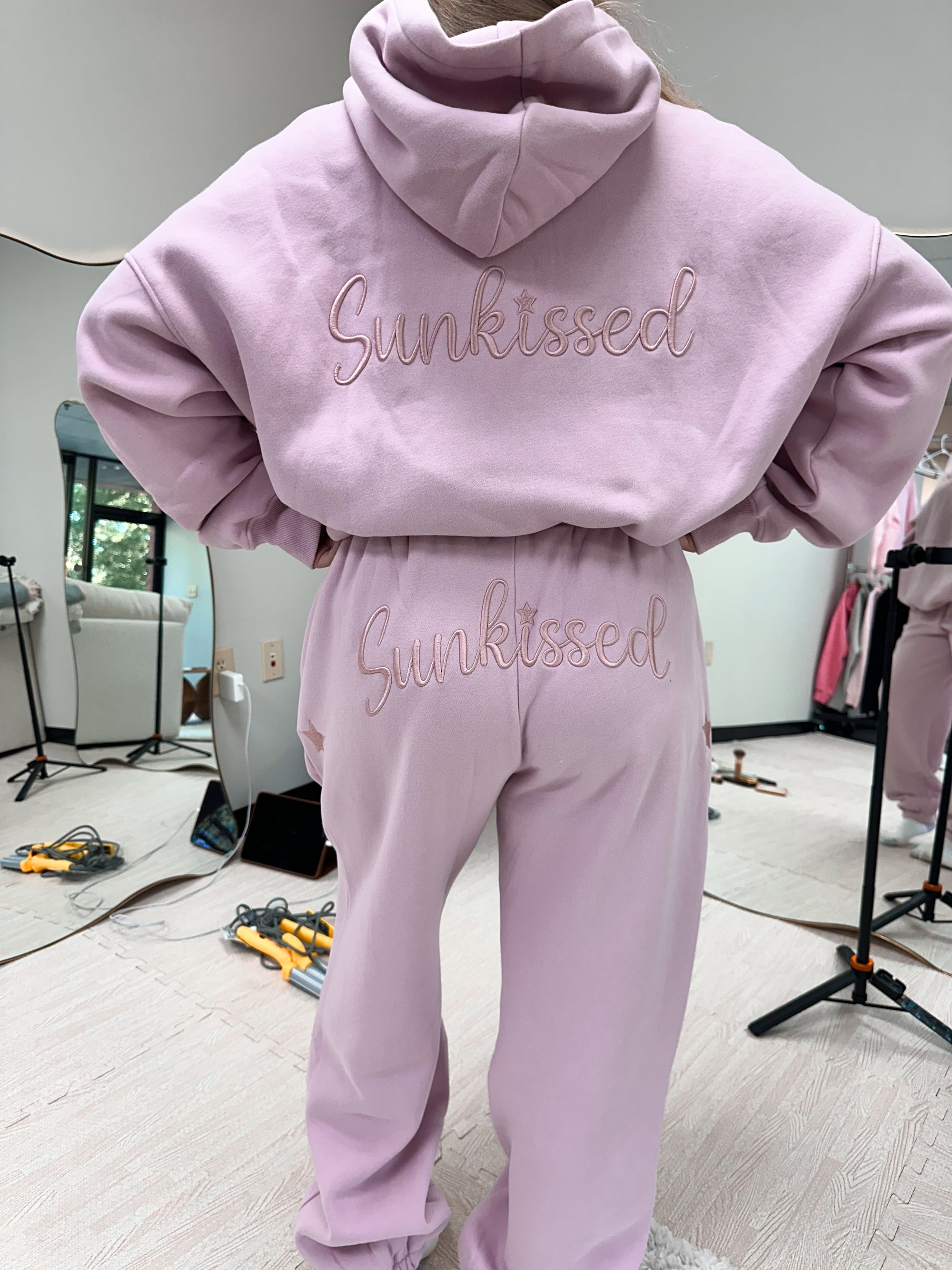 Sunkissed Cursive Embroider Hoodie