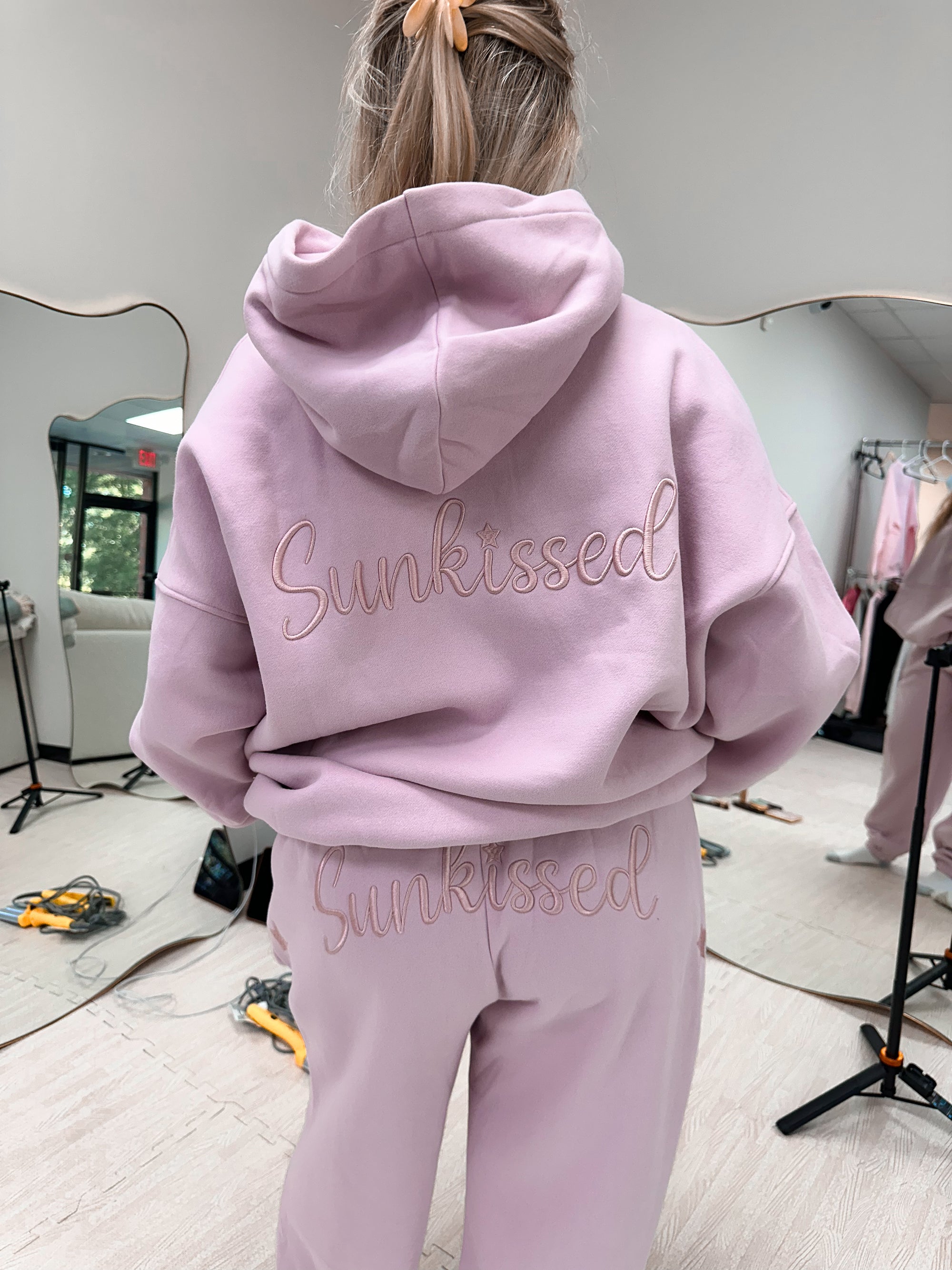 Sunkissed Cursive Embroider Hoodie