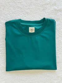 Bubbly Green Basic Blank Tee