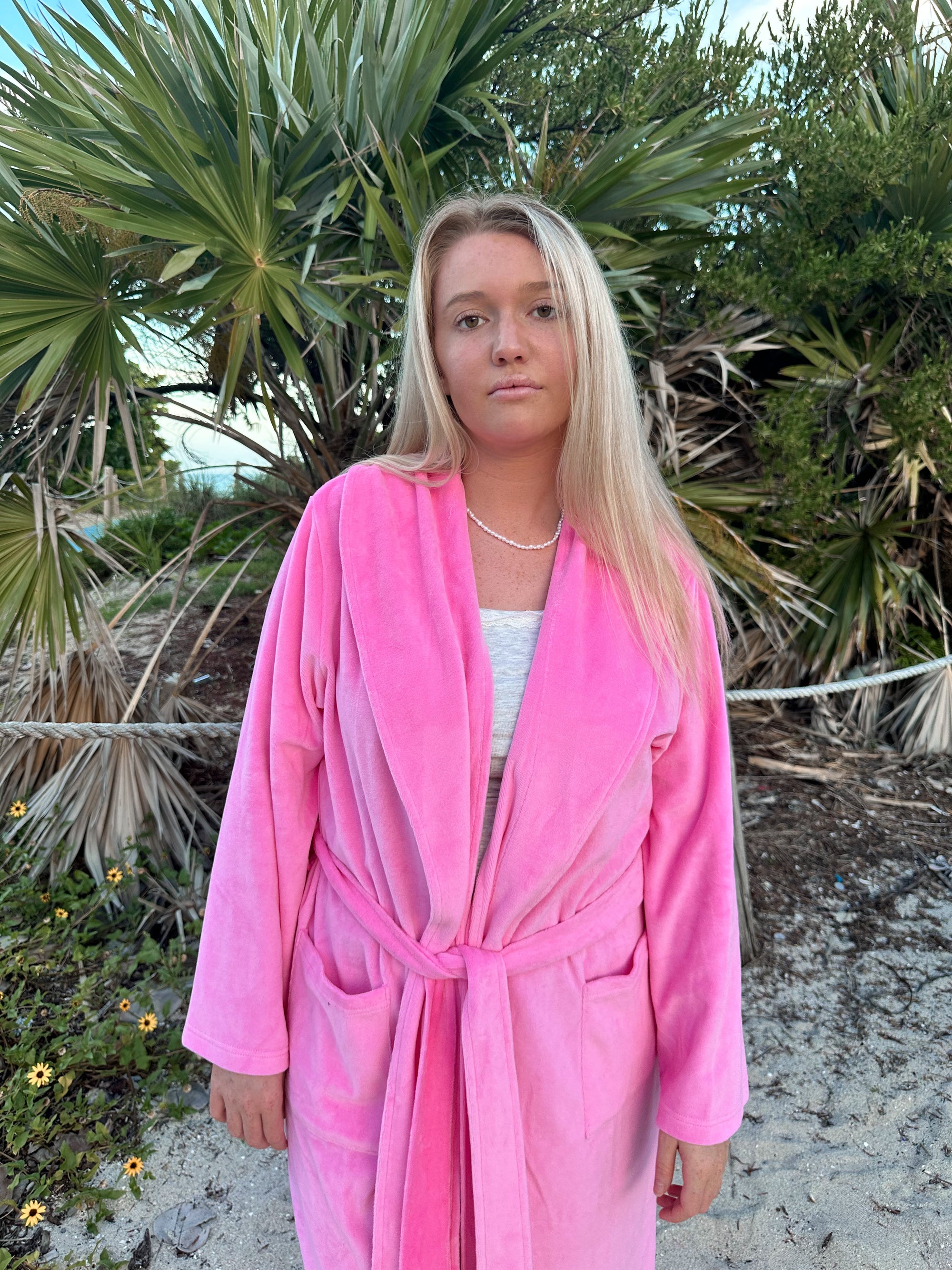 Hot Pink Dream Hotel Robe