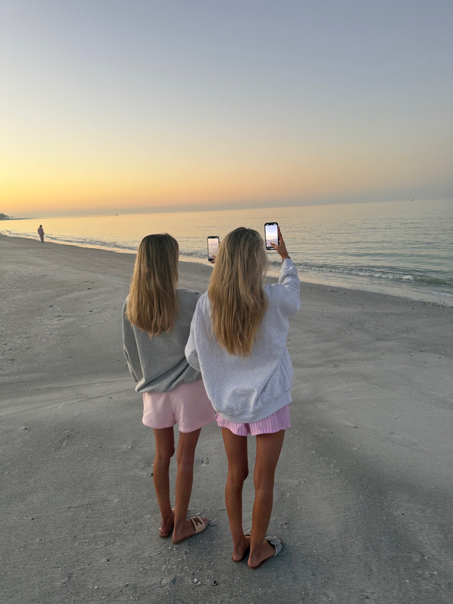 Light Pink Basic Blank Shorts