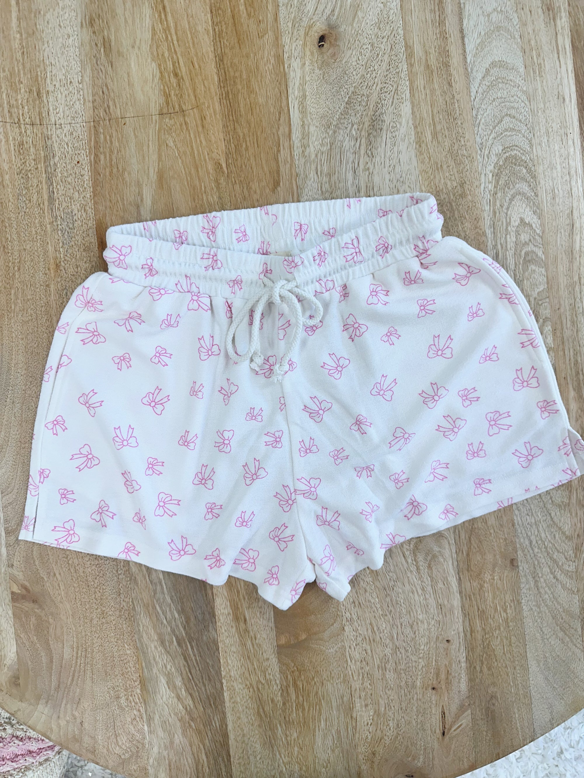 Bow Towel Shorts