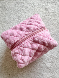 Small Poppi Quilted Handmade Travel Bag