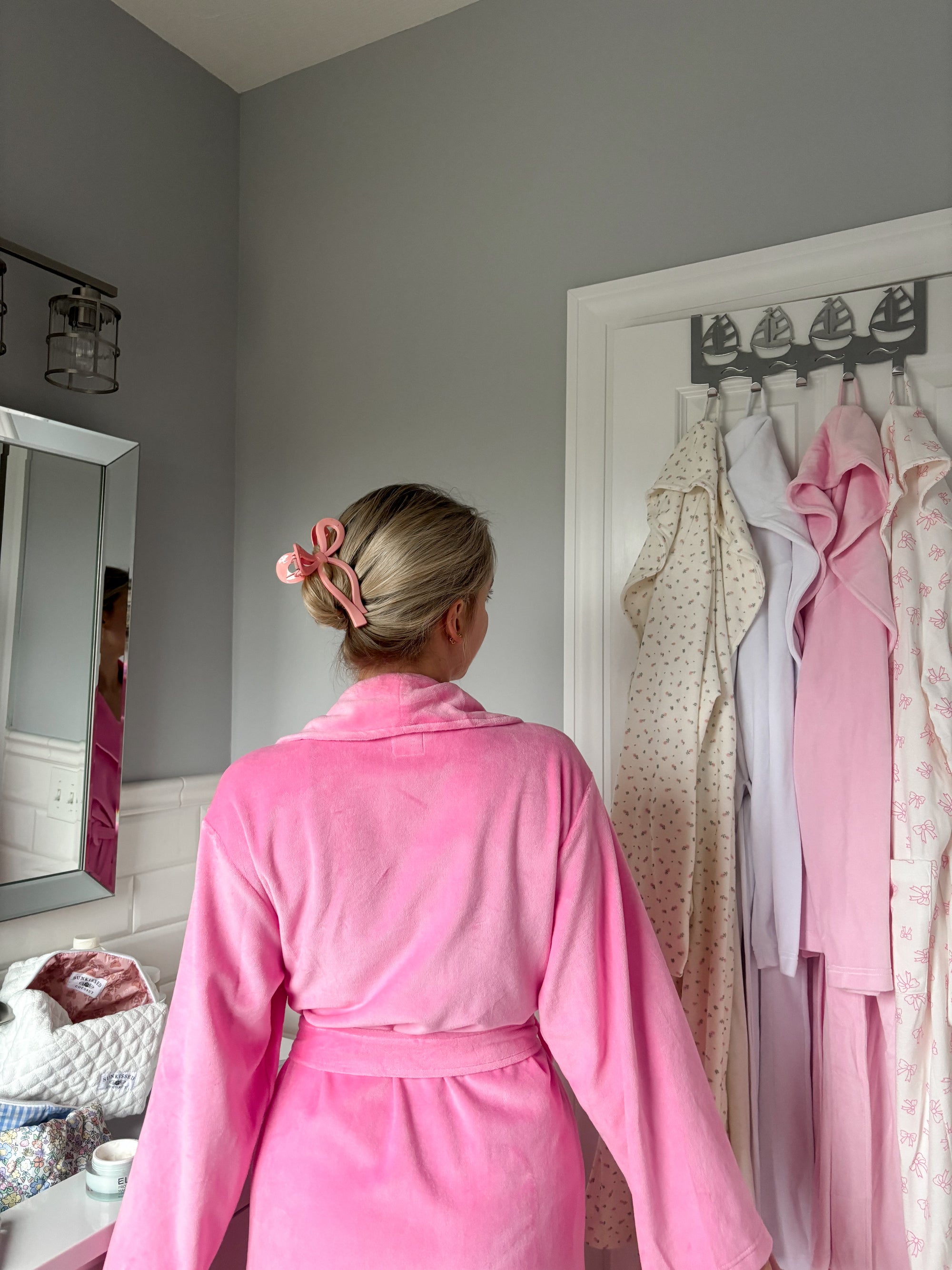 Hot Pink Dream Hotel Robe