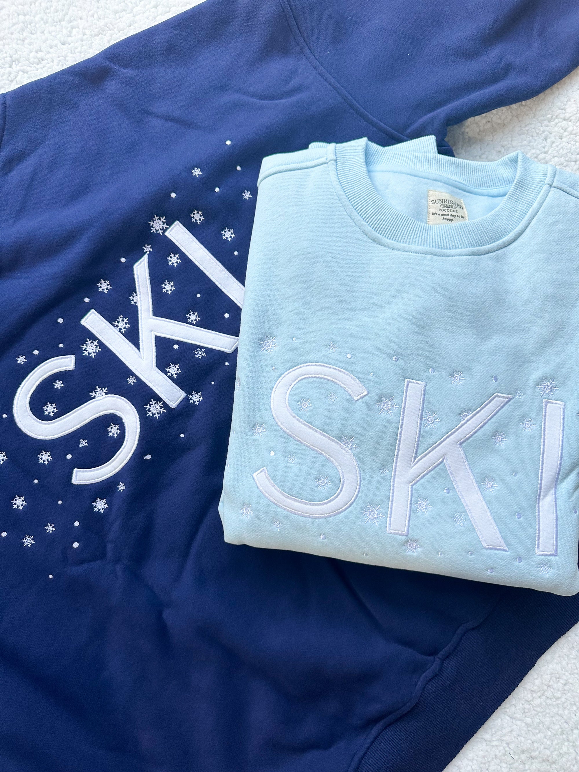 Ski Snowflake Sweatshirt