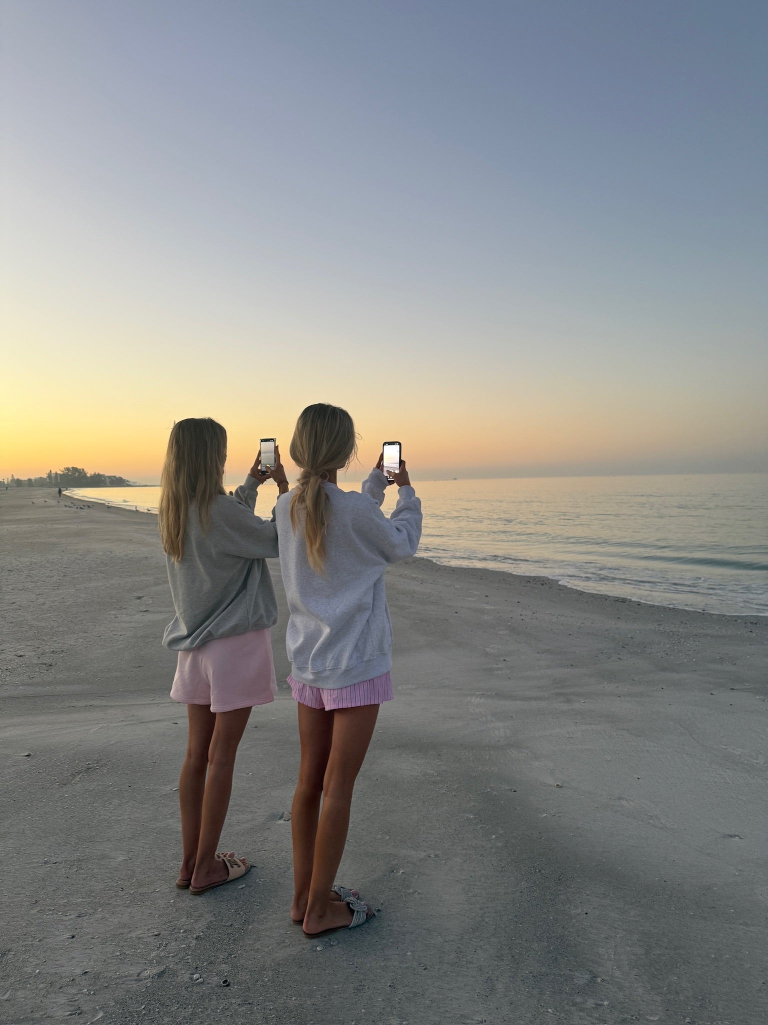 Light Pink Basic Blank Shorts