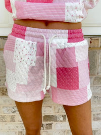Margo Patchwork Quilted Shorts