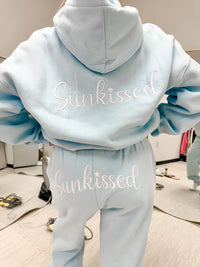 Sunkissed Cursive Embroider Jogger Sweatpants