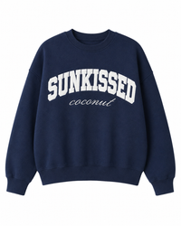 Cursive Sunkissed Coconut Sweatshirts
