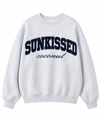 Cursive Sunkissed Coconut Sweatshirts