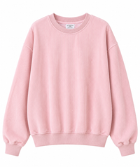 Dusty Pink Corduroy Oversized Sweatshirt