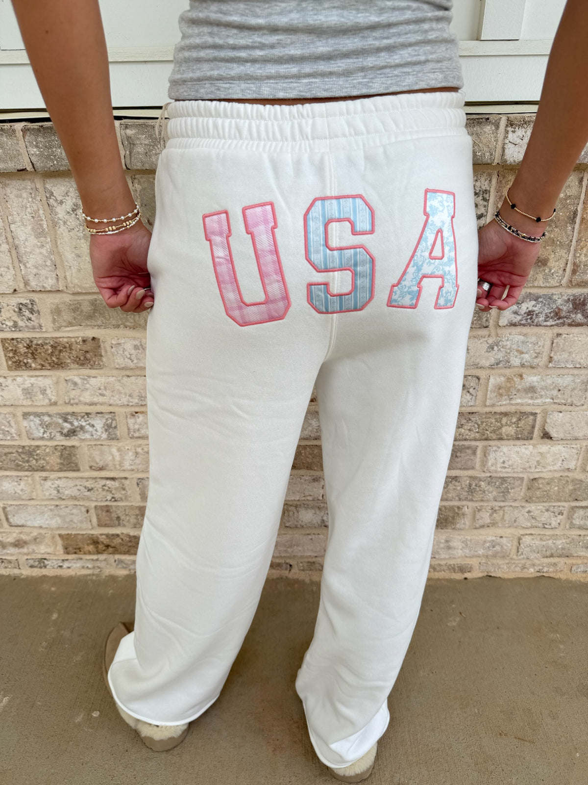 USA Embroider Pants