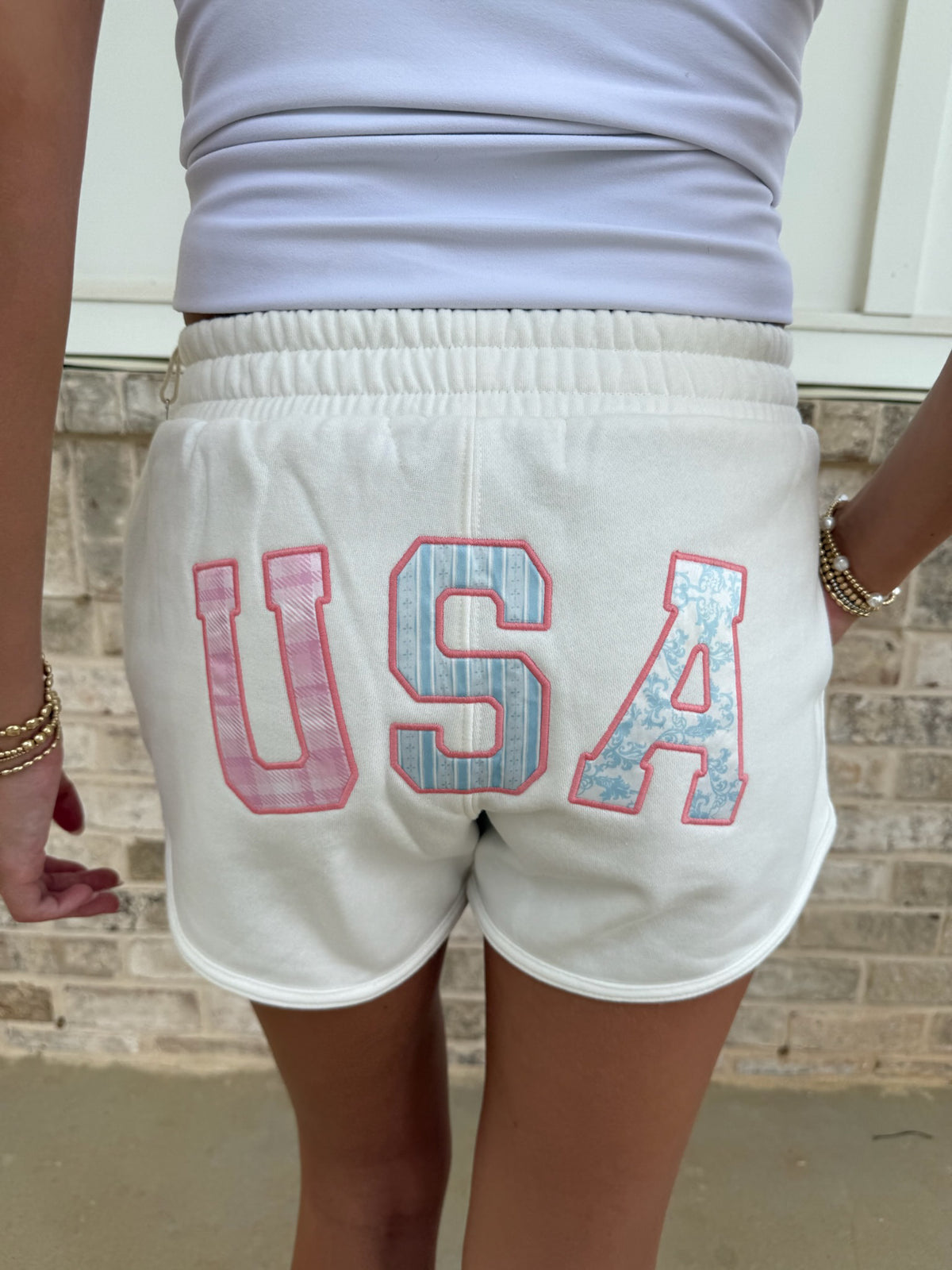 USA Embroider Shorts