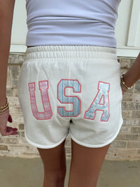 USA Embroider Shorts