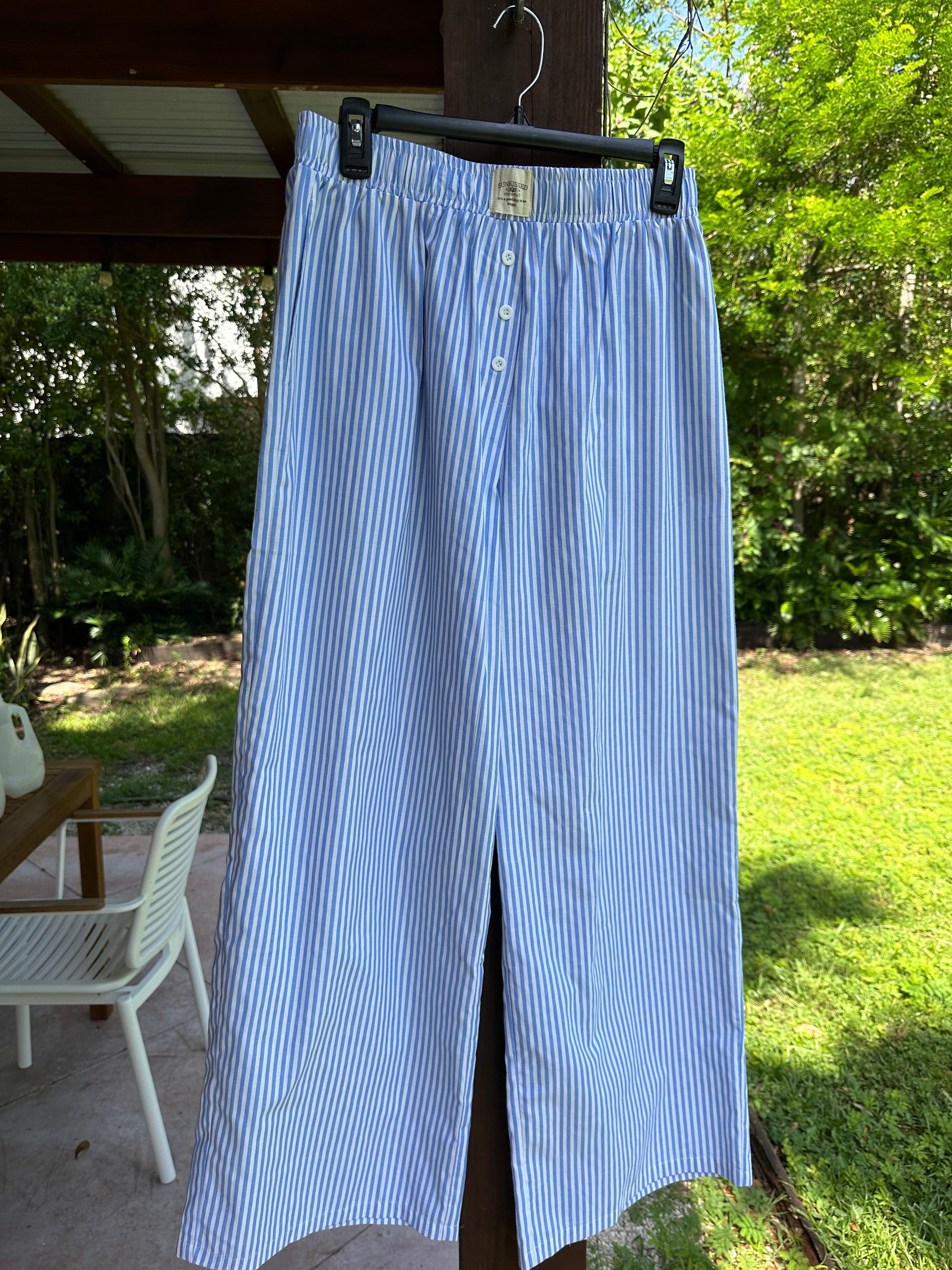 Blue Stripes Everyday Boxer Pants