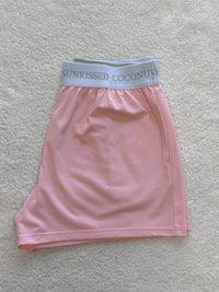 Blair Pink Basic Watercolor Shorts