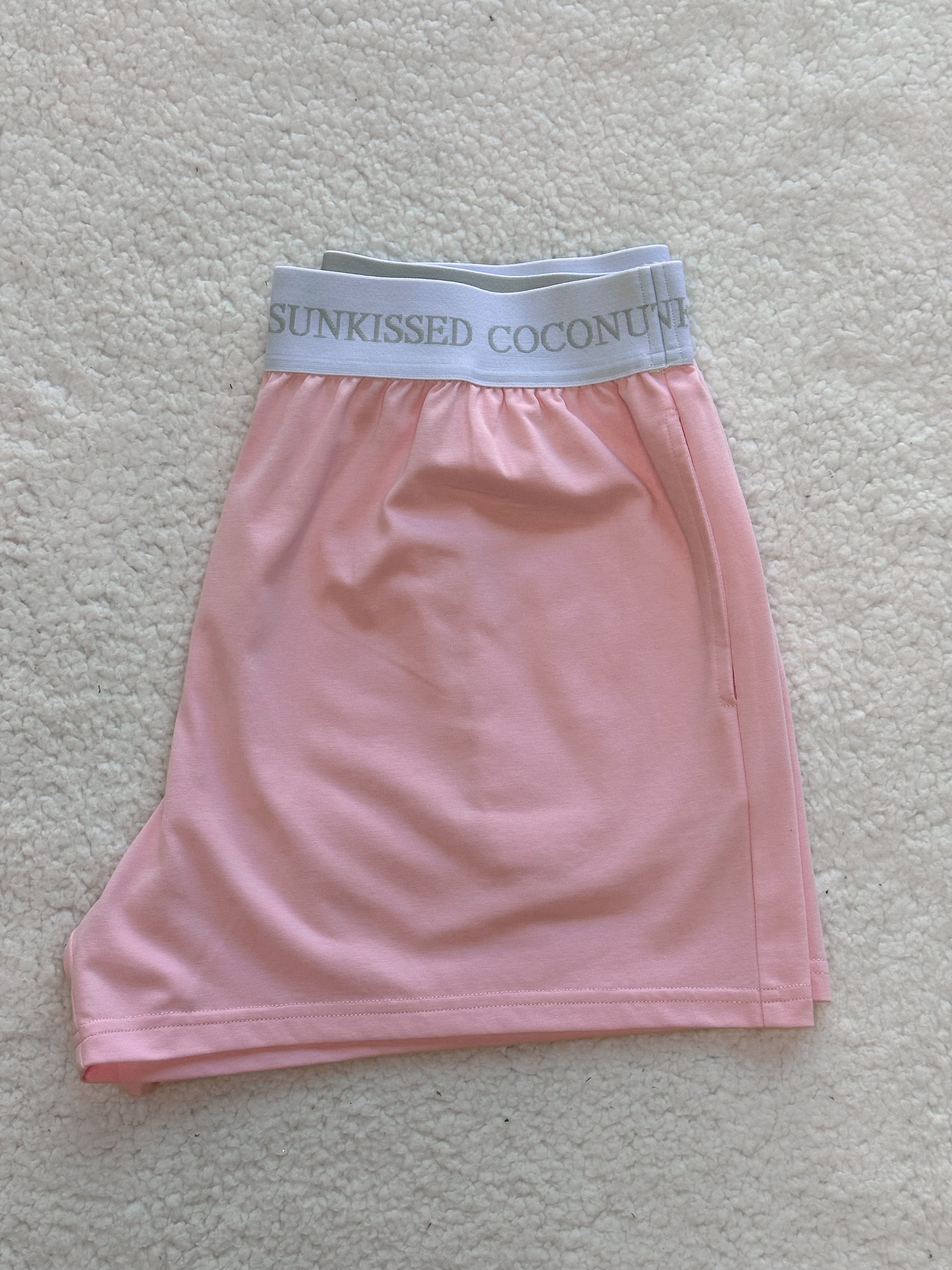 Blair Pink Basic Watercolor Shorts