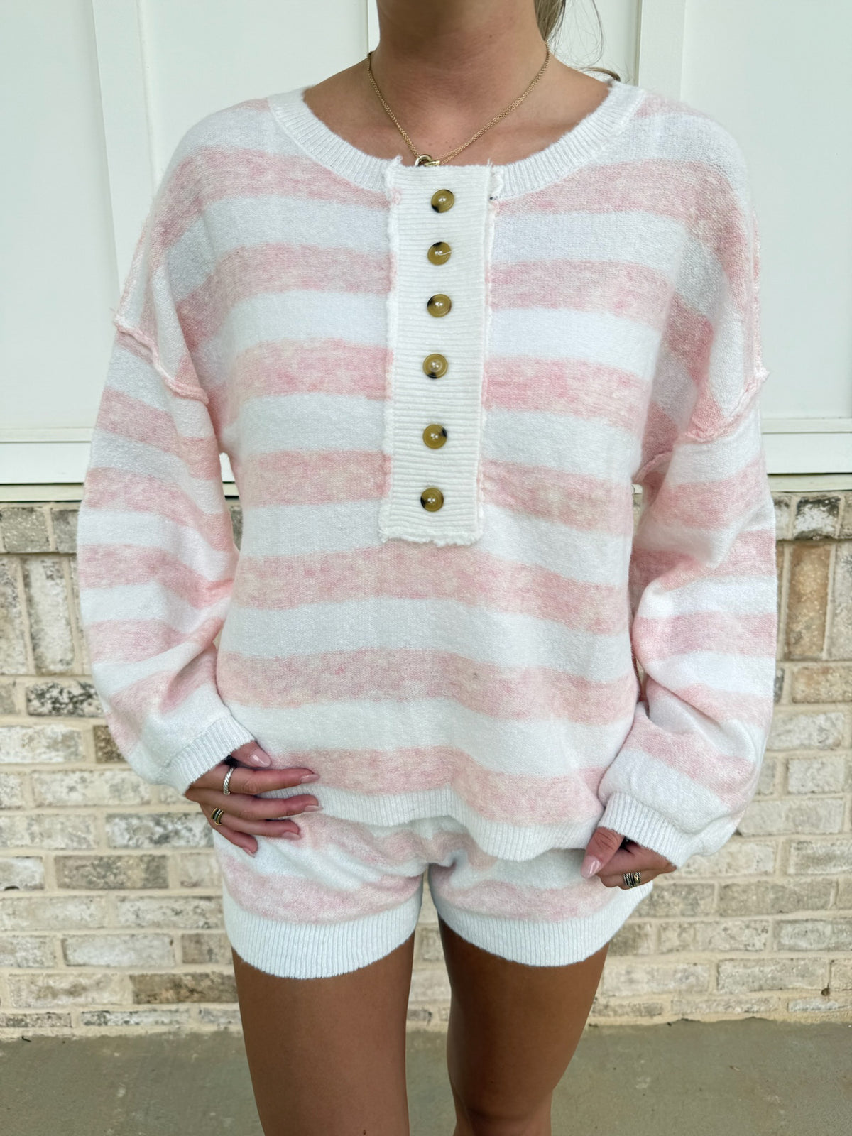 Striped Knit SET