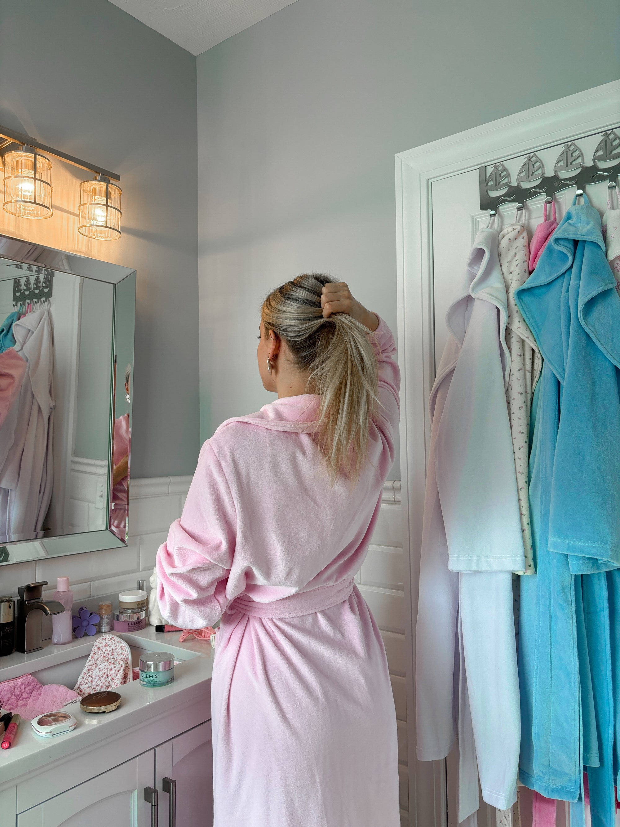 Light Pink Dream Hotel Robe