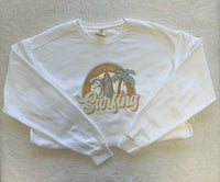 Lets Go Surfing Sweatshirt (Size 2XL)