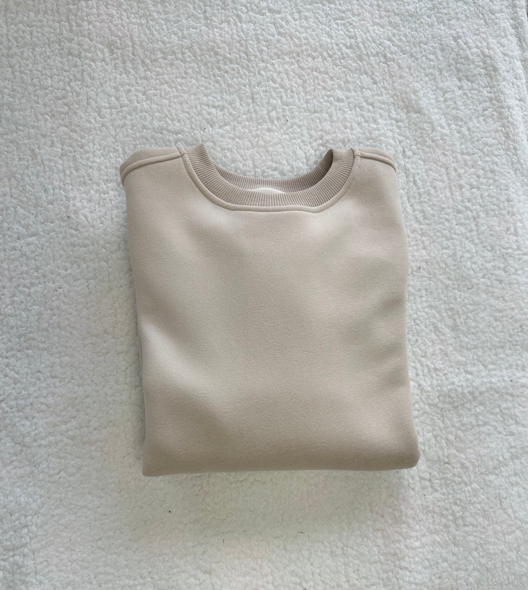 Sandstone Basic Blank Sweatshirt