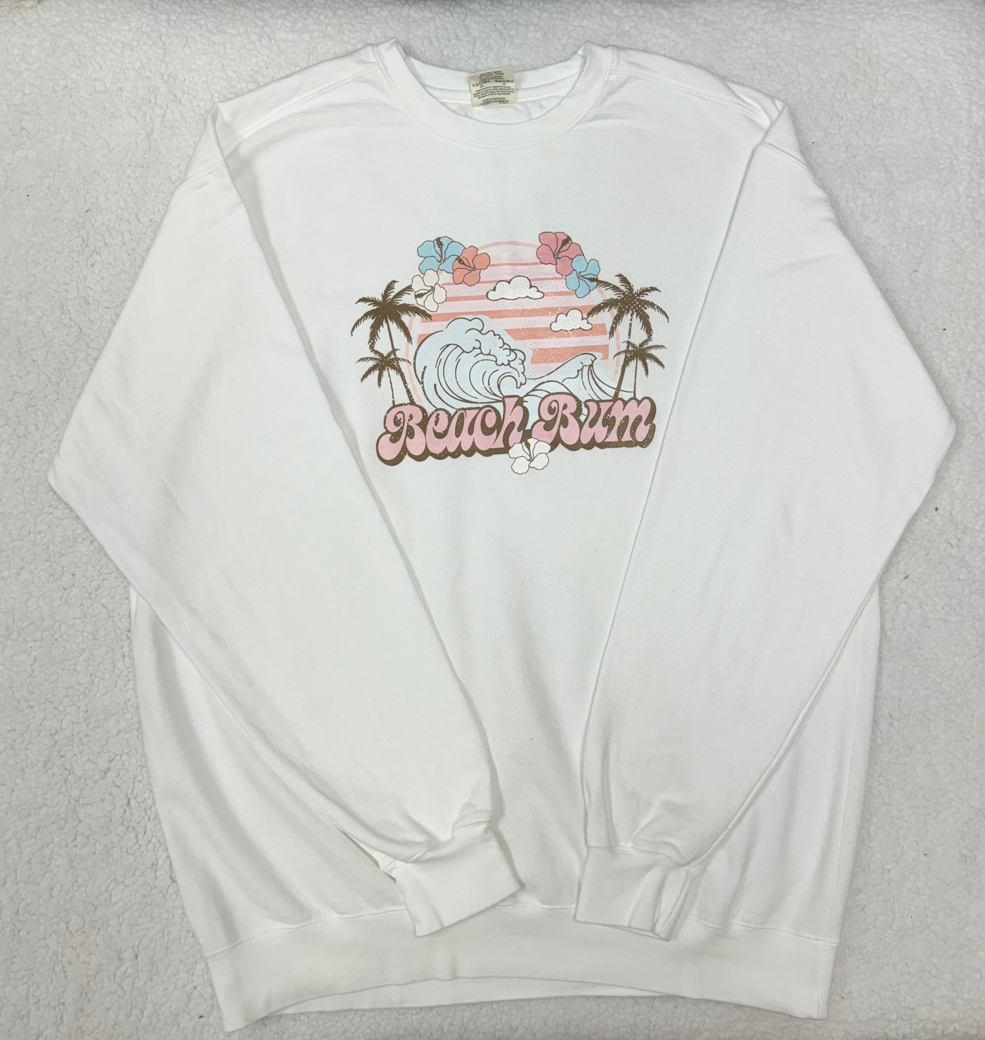 Beach Bum Comfort Colors Sweatshirt