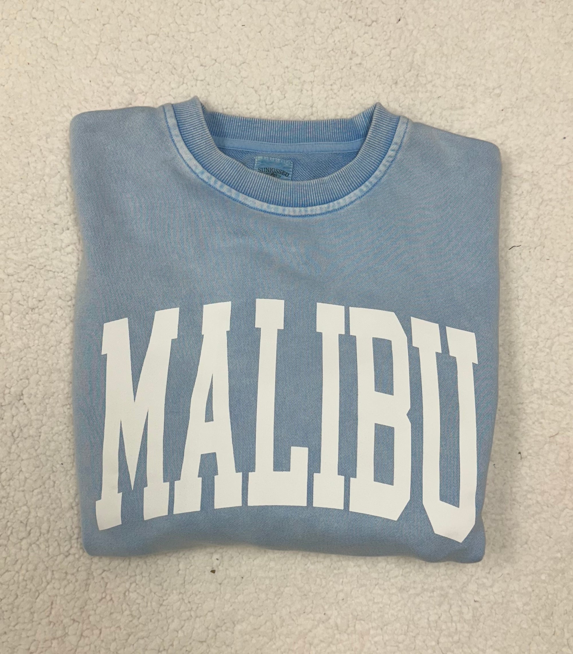 Malibu Washed Blue Sweatshirt
