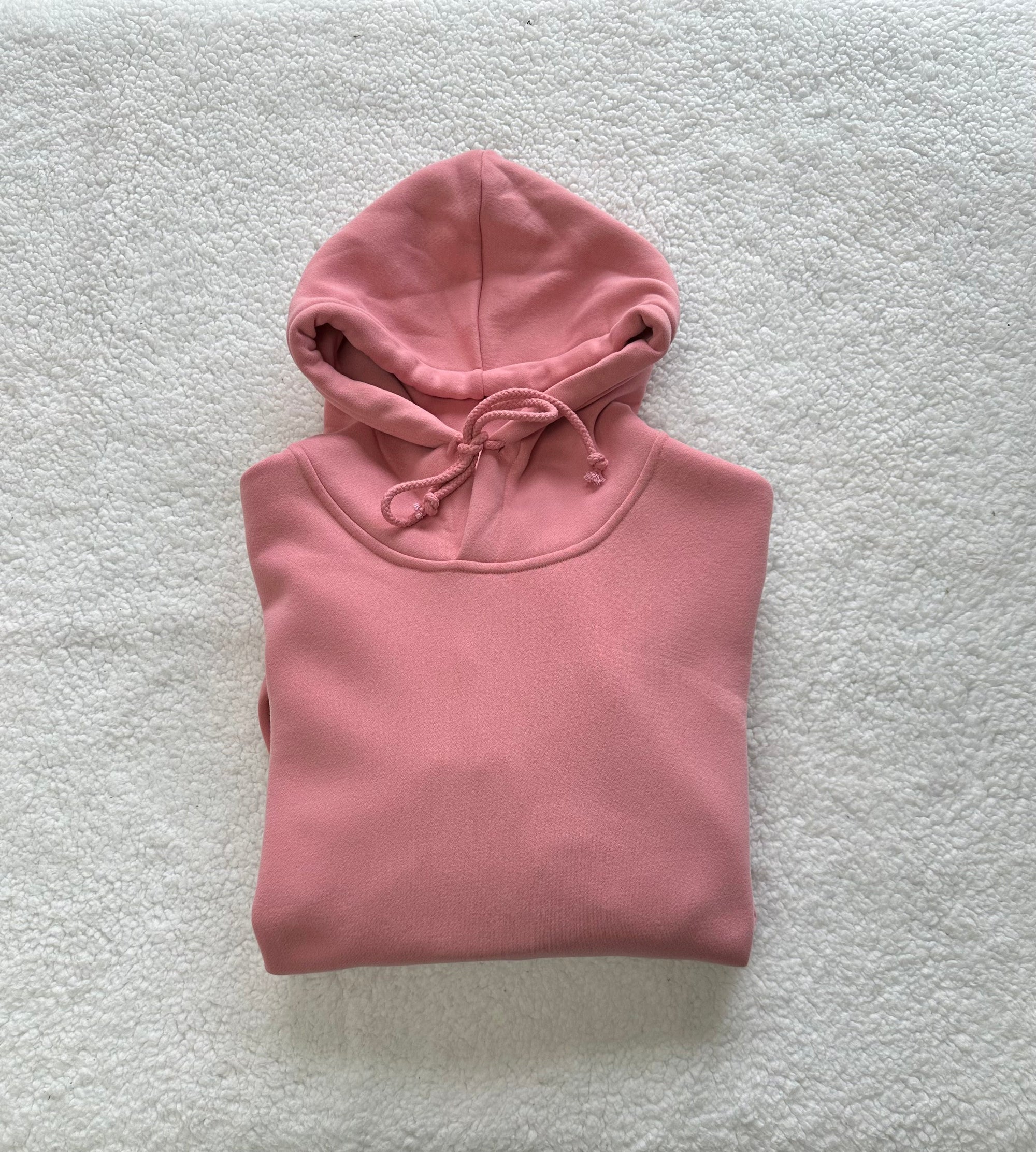 Ice Cream Pink Basic Blank Hoodie