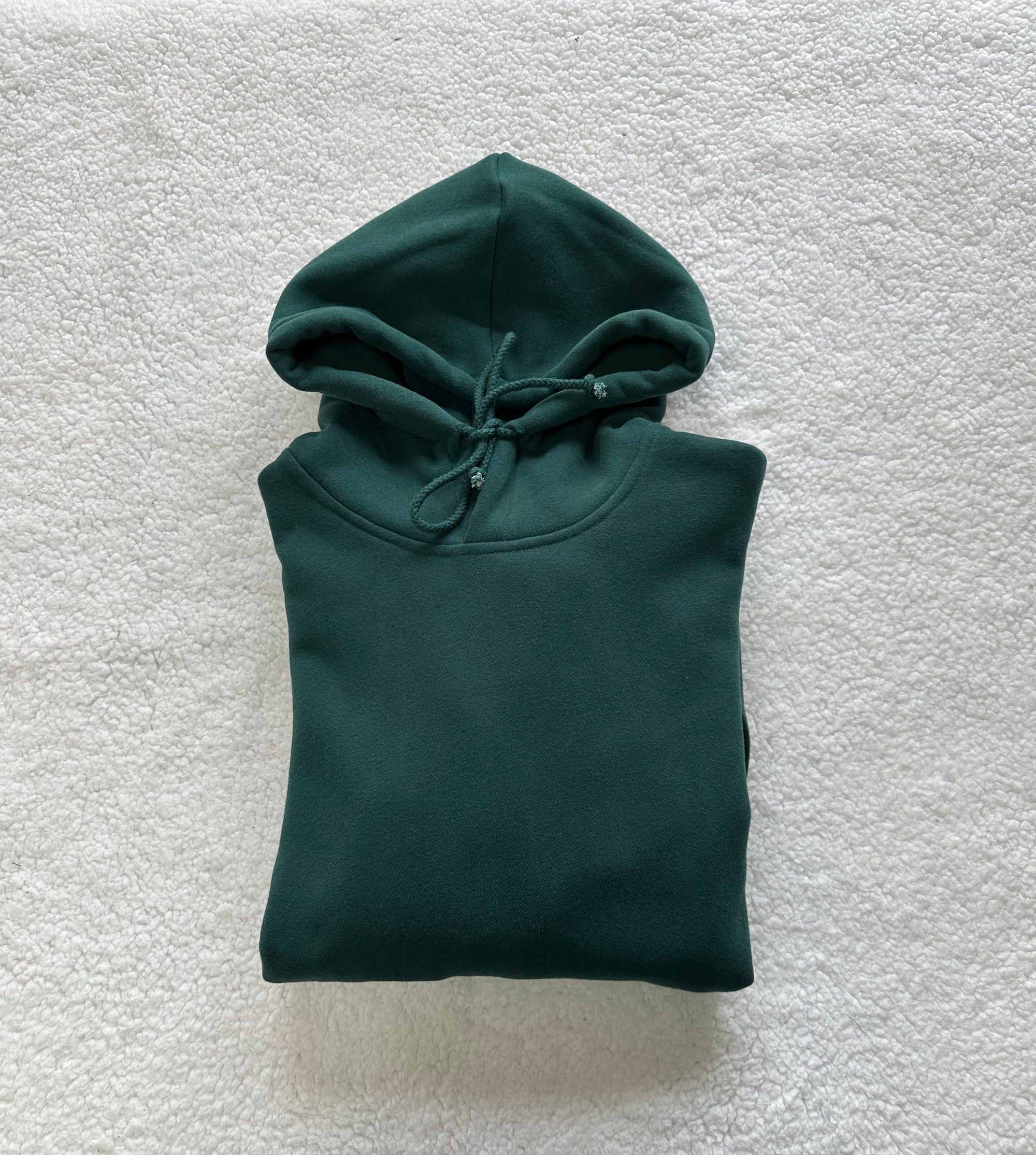 Winter Green Basic Blank Hoodie