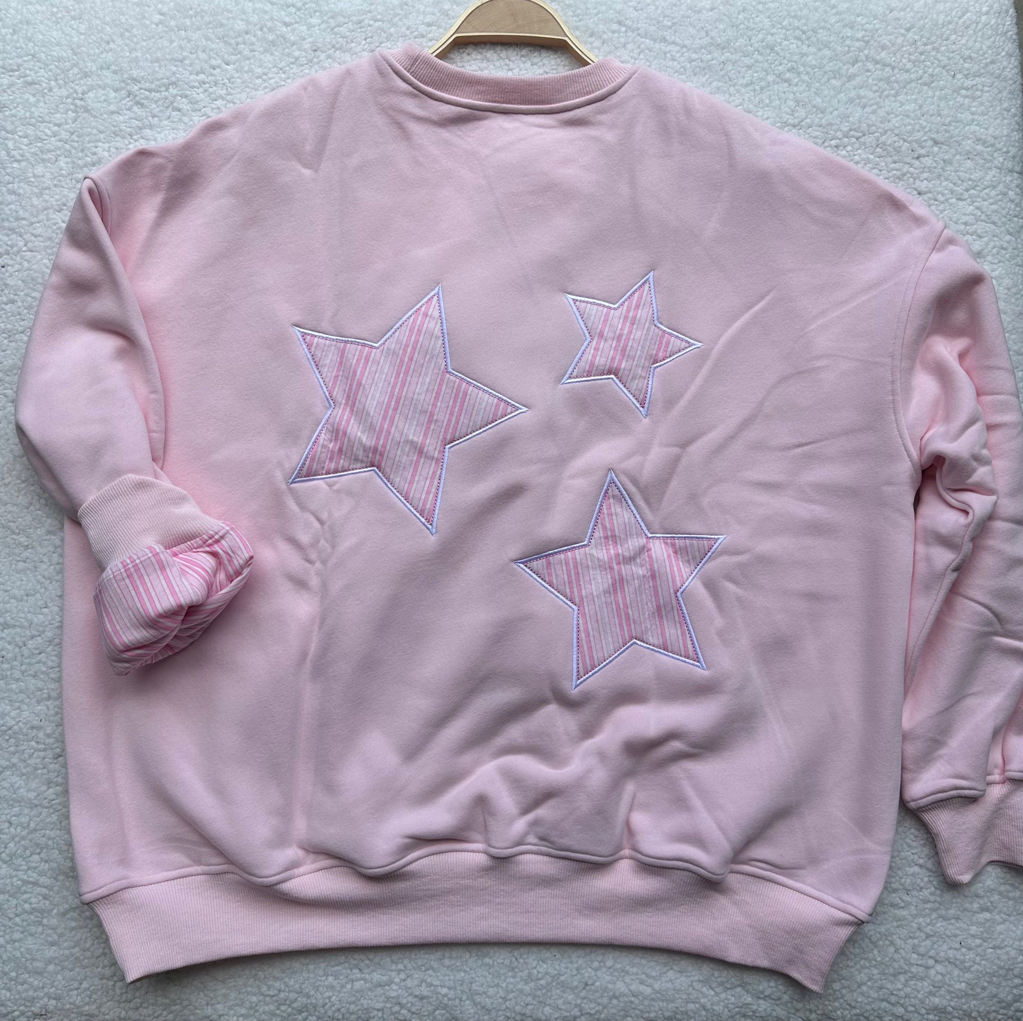 Star Lux Striped Sweatshirt