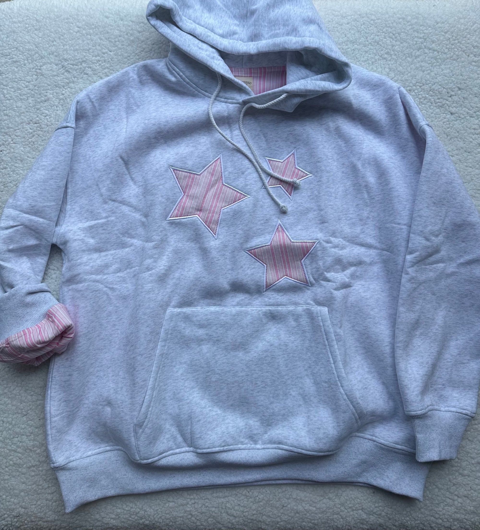 Star Lux Striped Hoodie