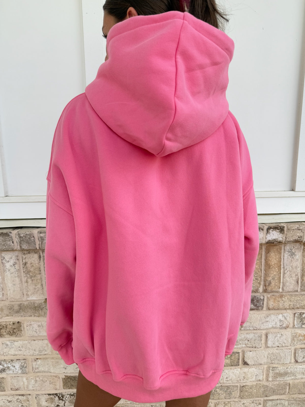 Sunkissed Collegiate Embroider Oversized Hoodie