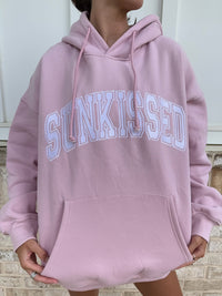 Sunkissed Collegiate Embroider Oversized Hoodie