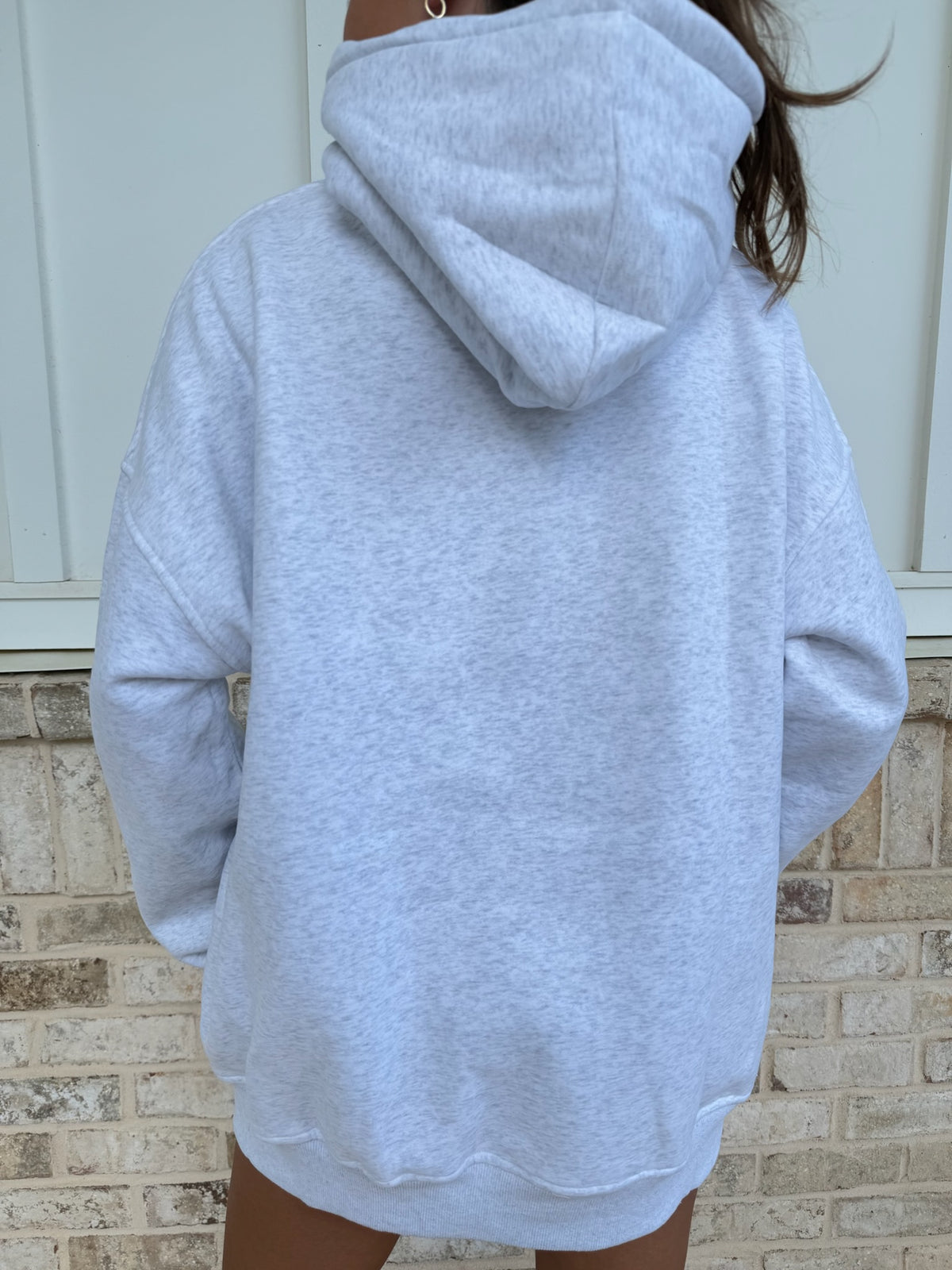Sunkissed Collegiate Embroider Oversized Hoodie