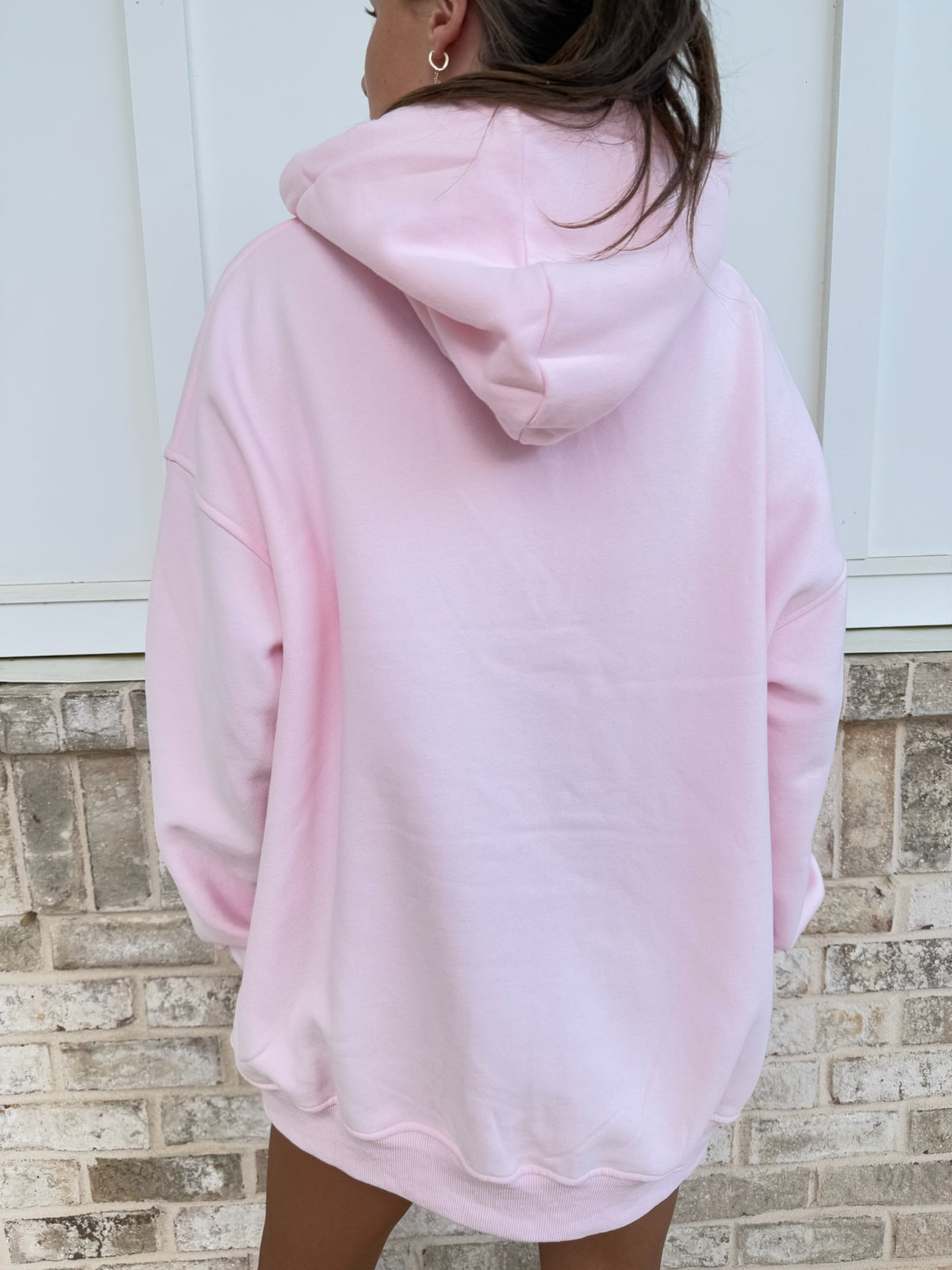 Sunkissed Collegiate Embroider Oversized Hoodie