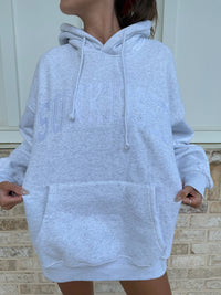 Sunkissed Collegiate Embroider Oversized Hoodie